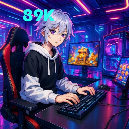 Imagem promocional da 89K com jogos ao vivo e bônus para novos usuários