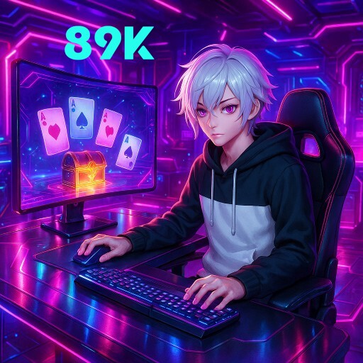 Imagem promocional da 89K mostrando a plataforma e suas vantagens